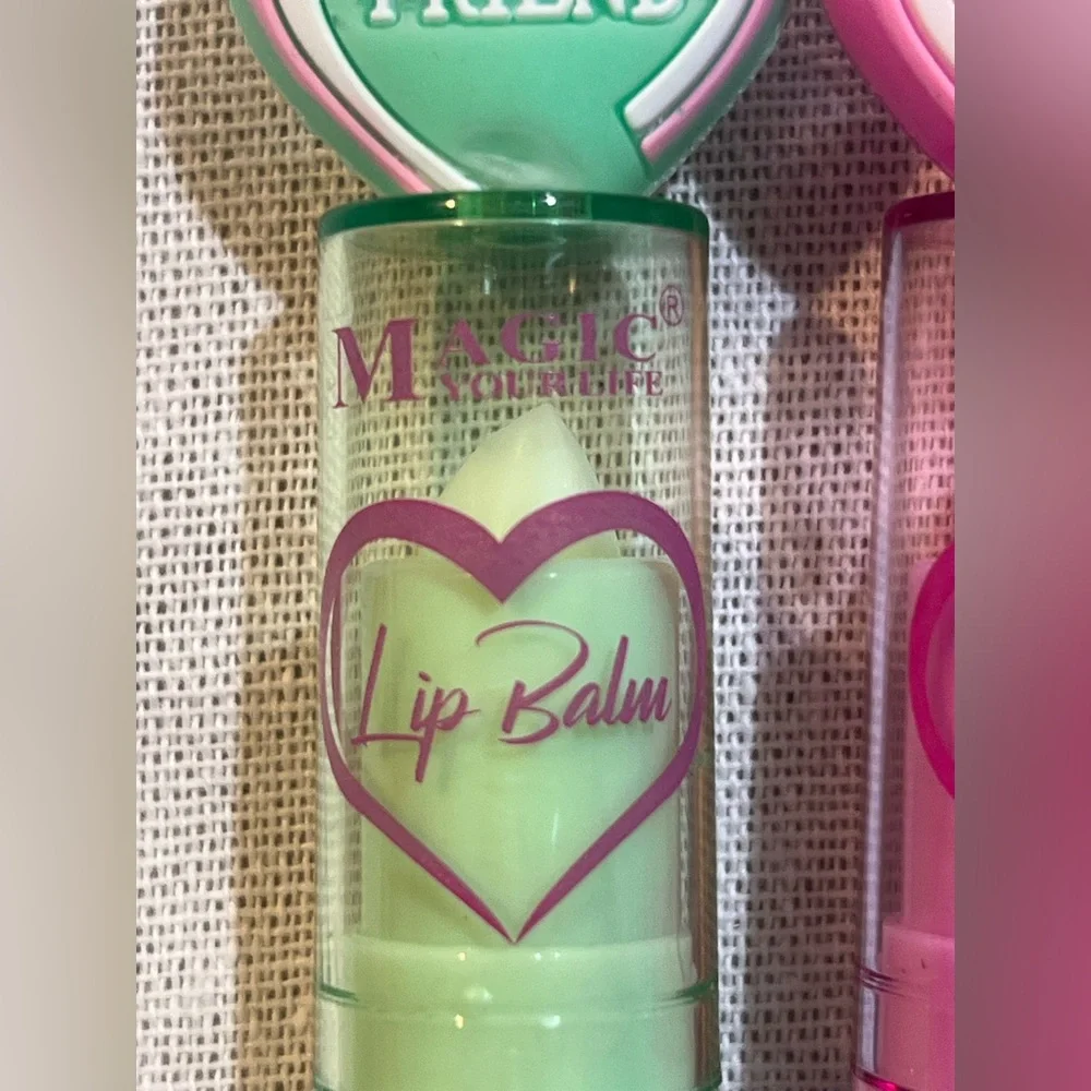 Heart-Shaped Lip Balm Trio